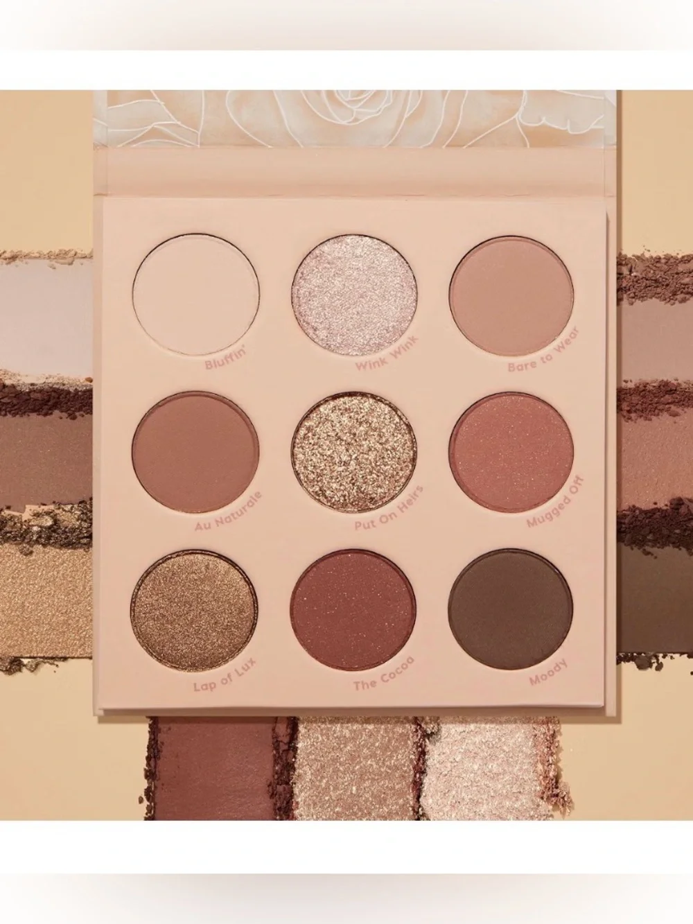 ColourPop Nude Mood Eyeshadow Palette - Brown & Copper Palette with matte finish